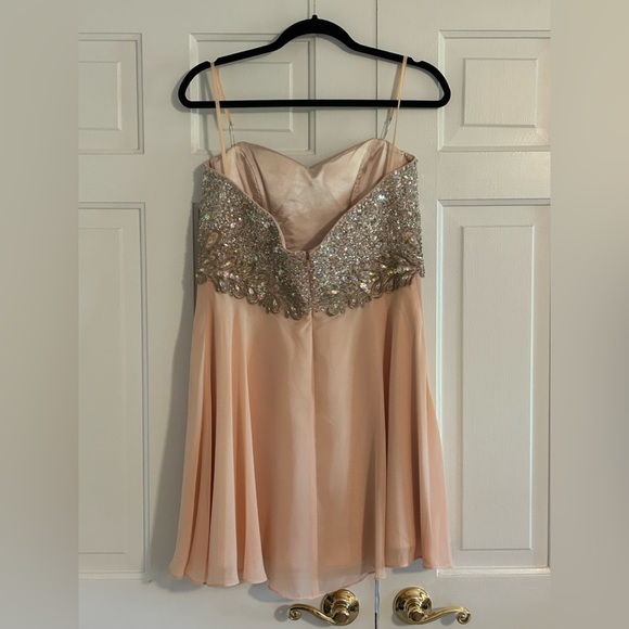 Strapless dress worn to homecoming! - Picture 2 of 3